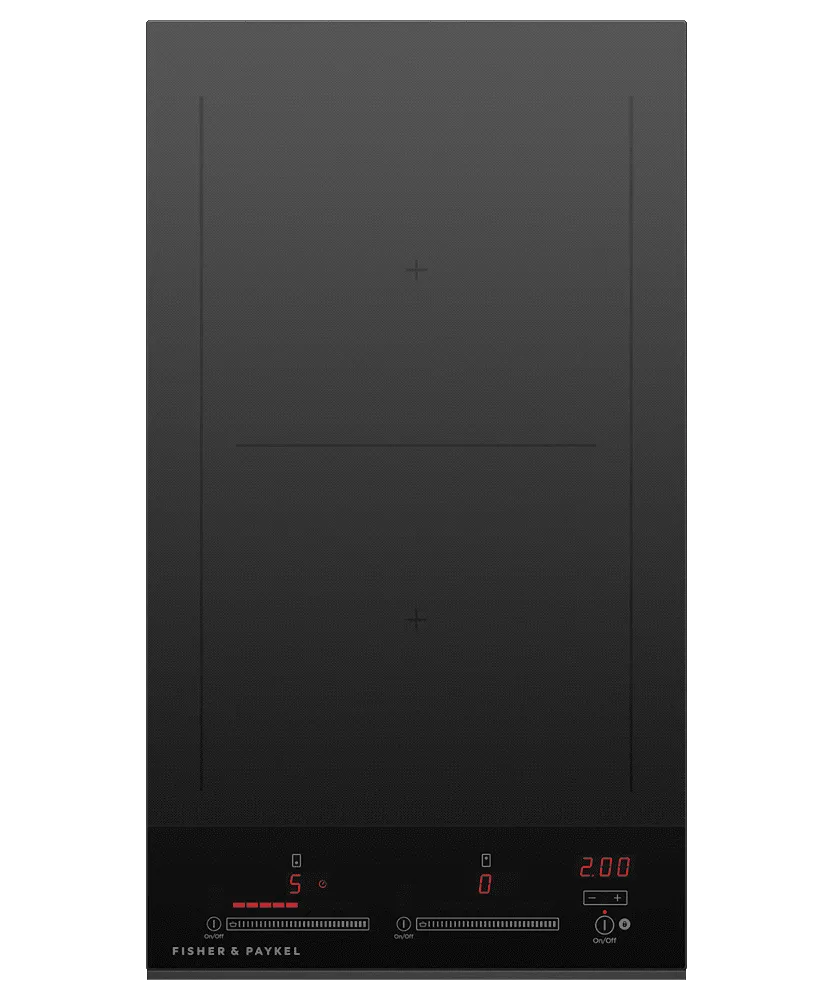 Fisher & Paykel CI122DTB4 Induction Cooktop, 12", 2 Zones, With Smartzone Cooktops 30 inch cooktop online