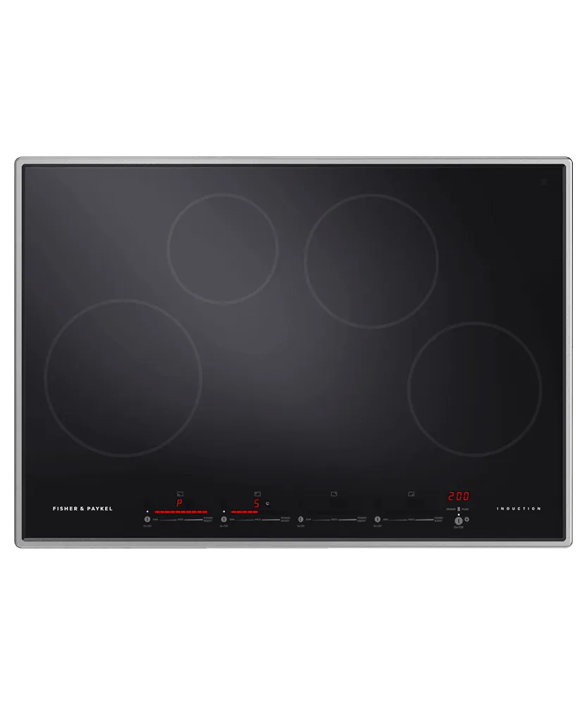 Fisher & Paykel CI304PTX1N Induction Cooktop, 30", 4 Zones Electric slide-in electric cooking range