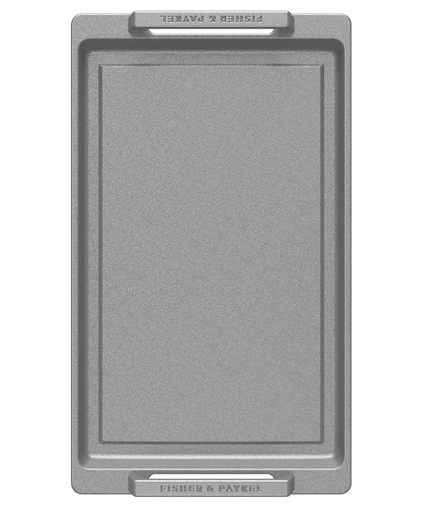 Fisher & Paykel GPFNS Non-Stick Flat Griddle Plate & Hybrid Roast Dish Range Accessories heavy duty range knobs