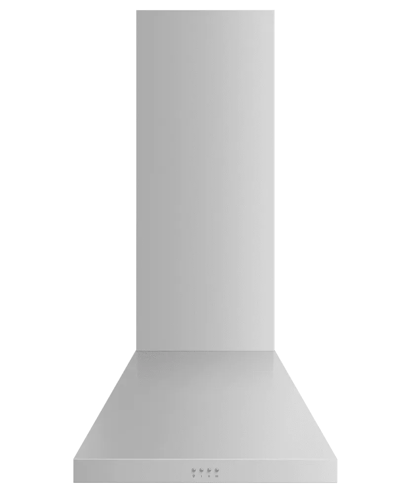 Fisher & Paykel HC24PCX1 Wall Range Hood, 24", Pyramid Chimney Ducted Hoods high cfm ducted range hood