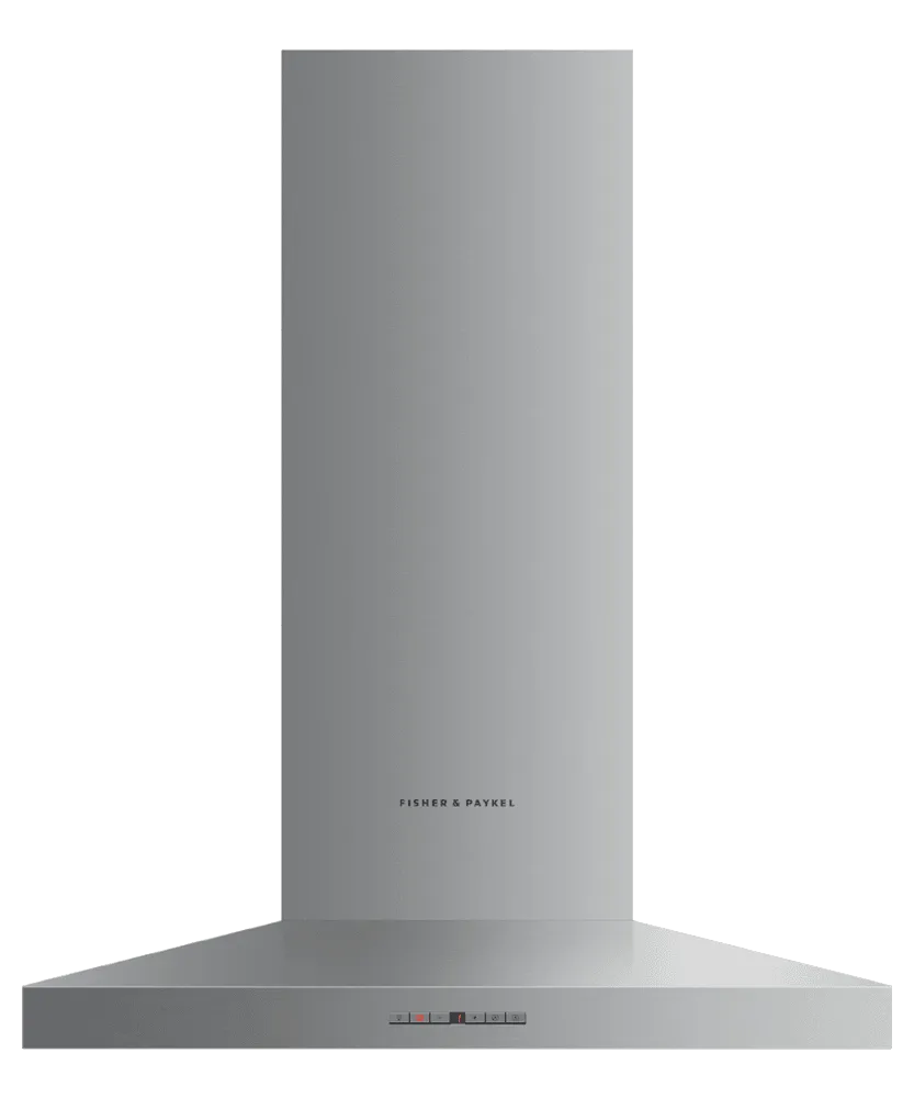 Fisher & Paykel HC30PHTX1N Wall Range Hood, 30", Pyramid Chimney Ducted Hoods under cabinet ducted hood