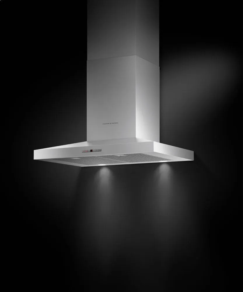 Fisher & Paykel HC30PHTX1N Wall Range Hood, 30", Pyramid Chimney