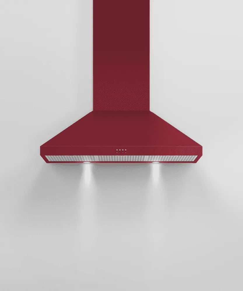 Fisher & Paykel HC36PCR1 Wall Range Hood, 36", Pyramid Chimney