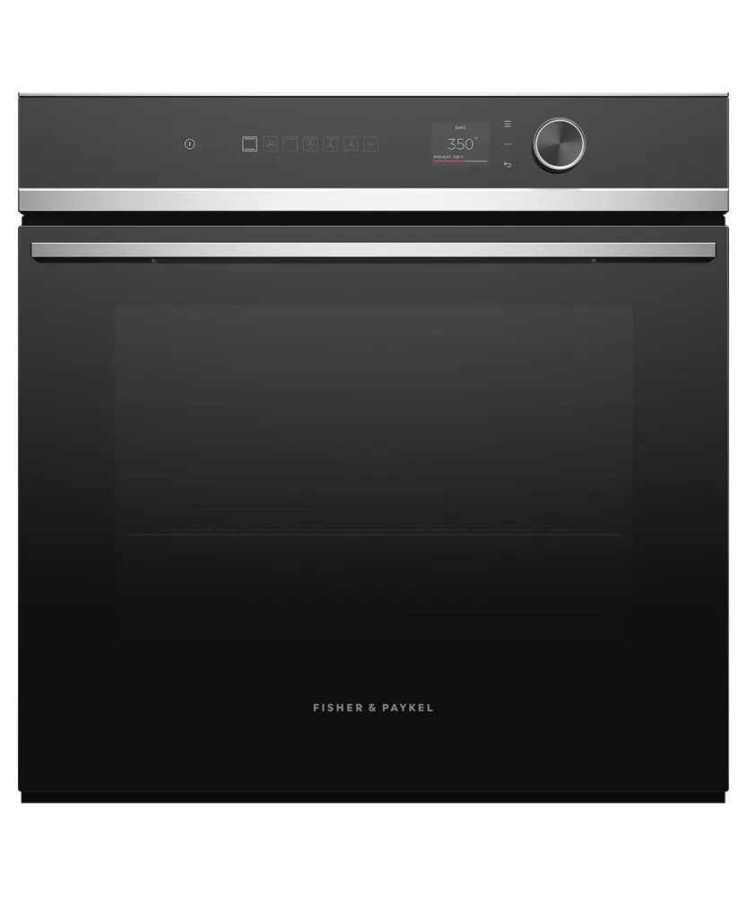 Fisher & Paykel OB24SD11PLX1 Oven, 24", 11 Function, Self-Cleaning Single Wall Ovens single oven with self-cleaning feature