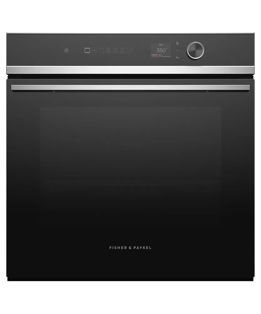 Fisher & Paykel OB24SD16PLX1 Oven, 24", 16 Function, Self-Cleaning Wall Ovens convection wall oven with steam assist