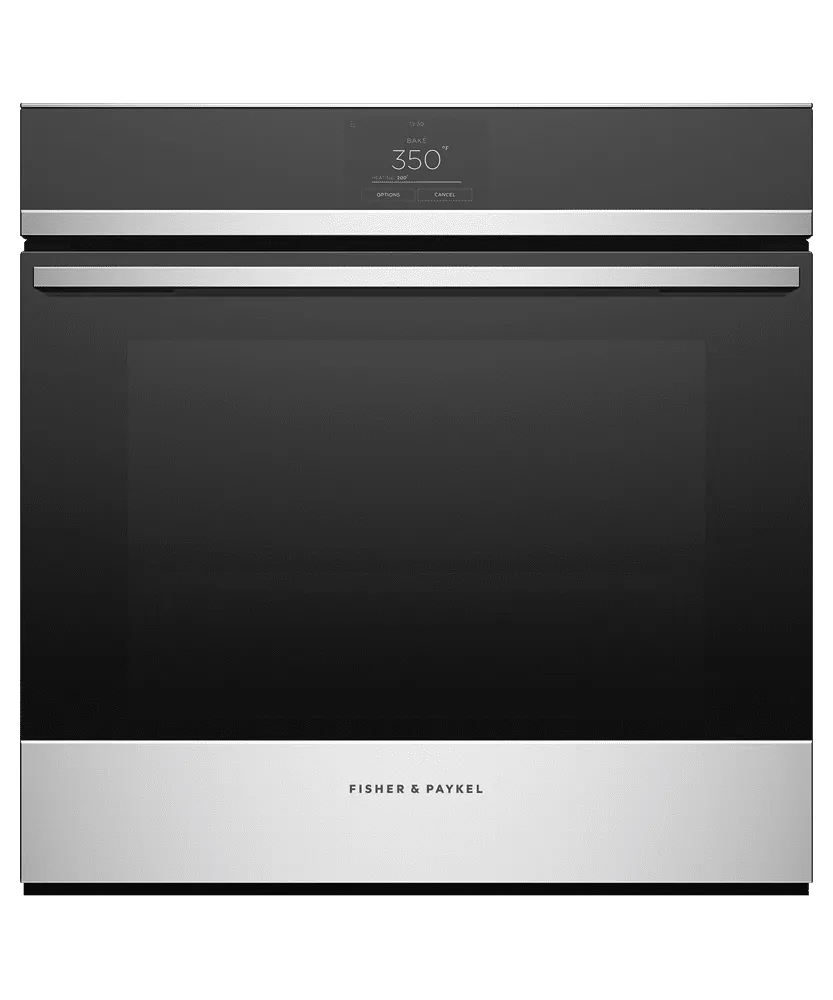 Fisher & Paykel OB24SDPTX1 Oven, 24", 16 Function, Self-Cleaning Wall Ovens oven with smart temperature control