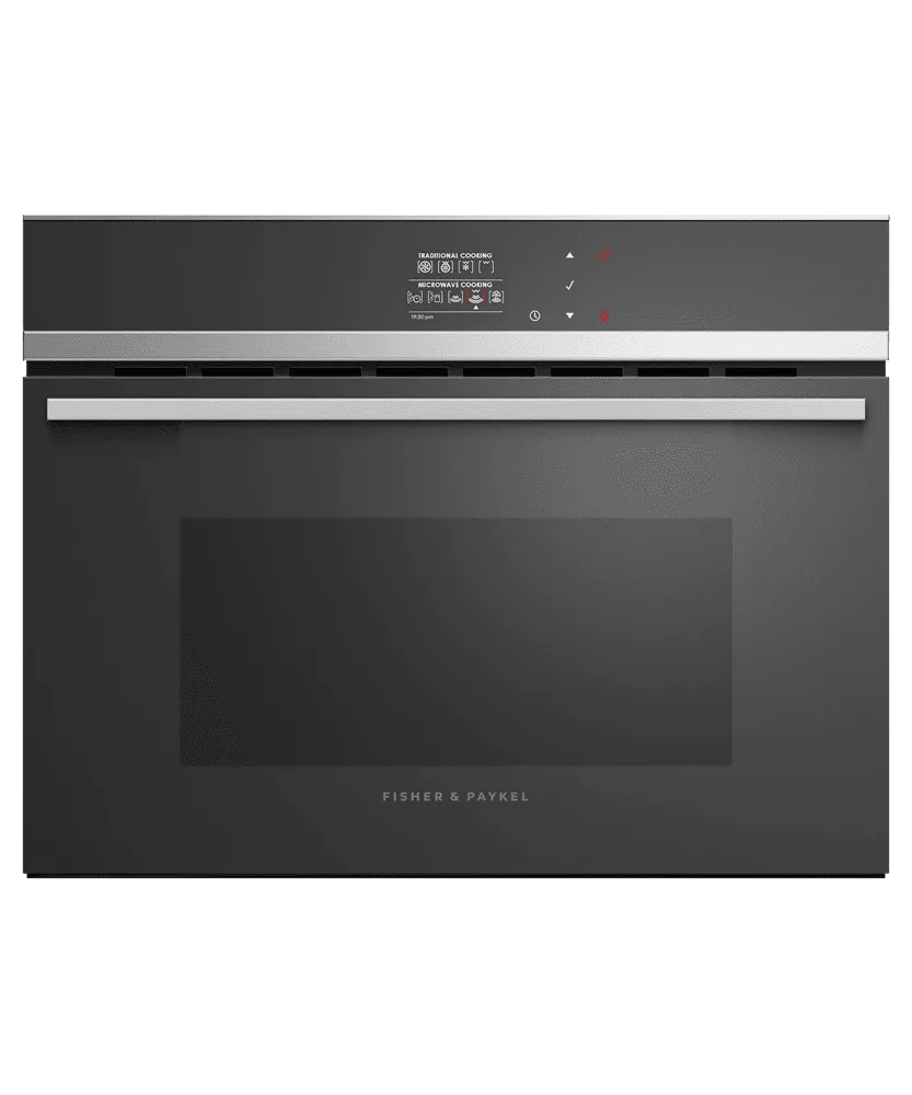 Fisher & Paykel OM24NDB1 Convection Speed Oven 24" Wall Ovens oven with smart temperature control