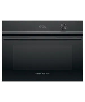 Fisher & Paykel OM24NDTDB1 Convection Speed Oven, 24", 22 Function Single Wall Ovens single oven with self-cleaning feature