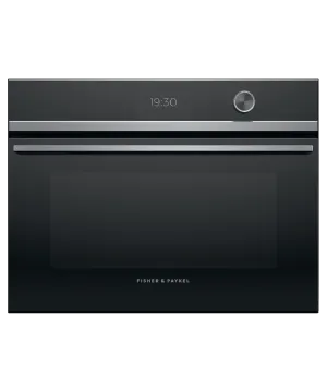 Fisher & Paykel OM24NDTDX1 Convection Speed Oven, 24", 22 Function Single Wall Ovens single oven with self-cleaning feature