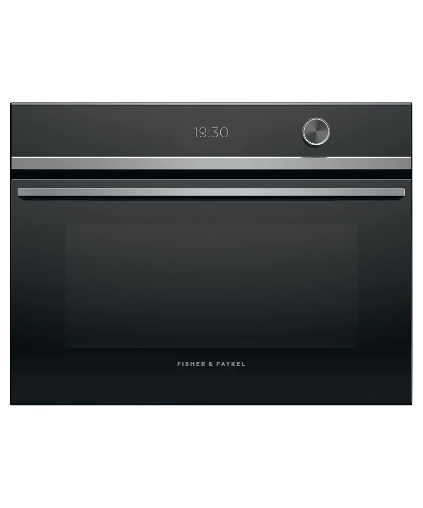 Fisher & Paykel OM24NDTDX1 Convection Speed Oven, 24", 22 Function Single Wall Ovens single oven with self-cleaning feature