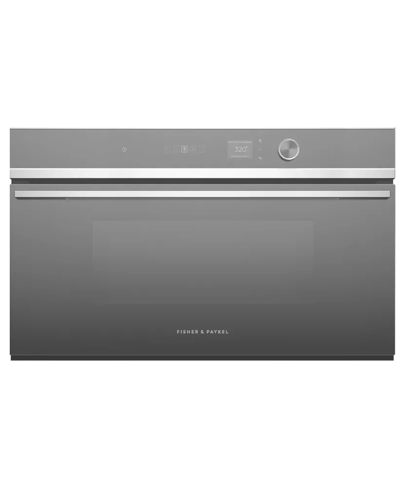 Fisher & Paykel OM30NDLX1 Convection Speed Oven, 30", 19 Function Single Wall Ovens single oven with self-cleaning feature