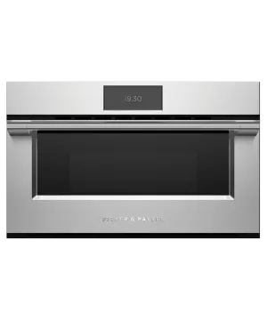 Fisher & Paykel OM30NPTX1 Convection Speed Oven, 30", 22 Function Wall Ovens convection wall oven with steam assist