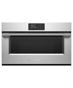 Fisher & Paykel OM30NPX1 Convection Speed Oven, 30" Single Wall Ovens single oven with self-cleaning feature