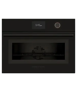 Fisher & Paykel OS24NMTDB1 Combination Steam Oven, 24", 23 Function Wall Ovens convection wall oven with steam assist