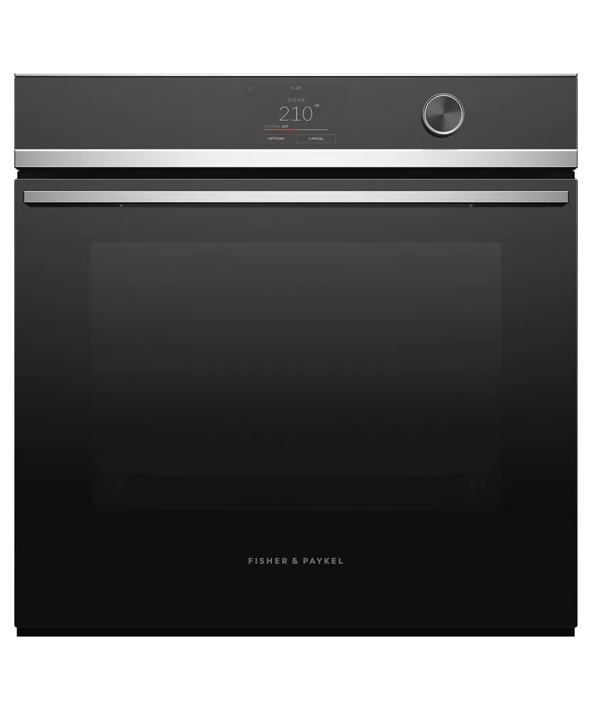 Fisher & Paykel OS24SDTDX2 Combination Steam Oven, 24", 23 Function Wall Ovens oven with smart temperature control