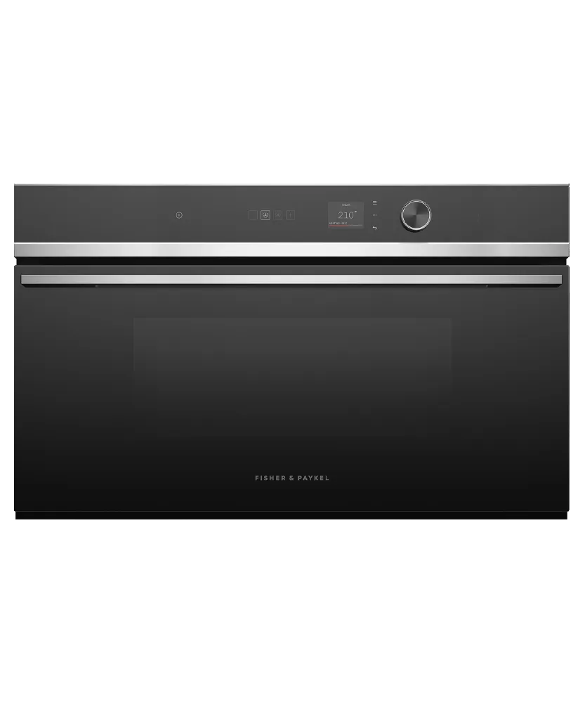 Fisher & Paykel OS30NDLX1 Combination Steam Oven, 30", 18 Function Wall Ovens convection wall oven with steam assist