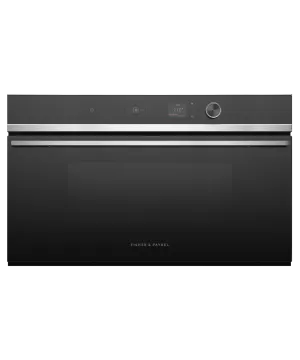 Fisher & Paykel OS30NDLX1 Combination Steam Oven, 30", 18 Function Single Wall Ovens single oven with self-cleaning feature