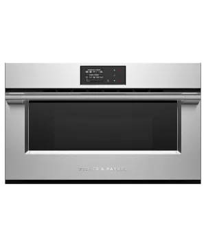 Fisher & Paykel OS30NPX1 Combination Steam Oven, 30" Single Wall Ovens single oven with self-cleaning feature