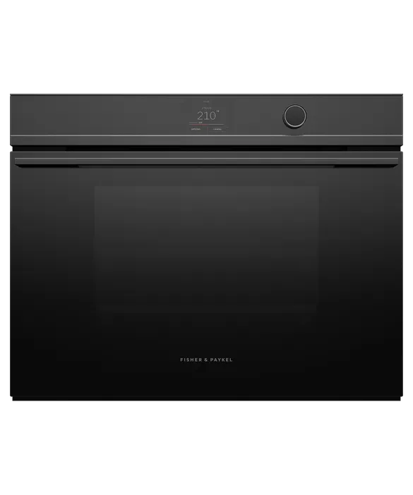 Fisher & Paykel OS30SDTDB1 Combination Steam Oven, 30", 23 Function Single Wall Ovens single oven with self-cleaning feature