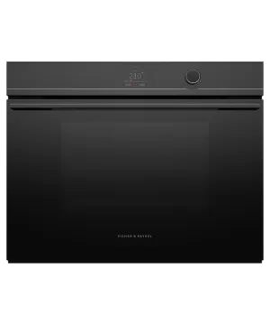 Fisher & Paykel OS30SDTDB1 Combination Steam Oven, 30", 23 Function Single Wall Ovens single oven with self-cleaning feature