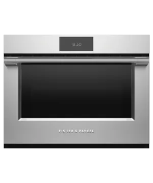 Fisher & Paykel OS30SPTX1 Combination Steam Oven, 30", 23 Function Single Wall Ovens single oven with self-cleaning feature