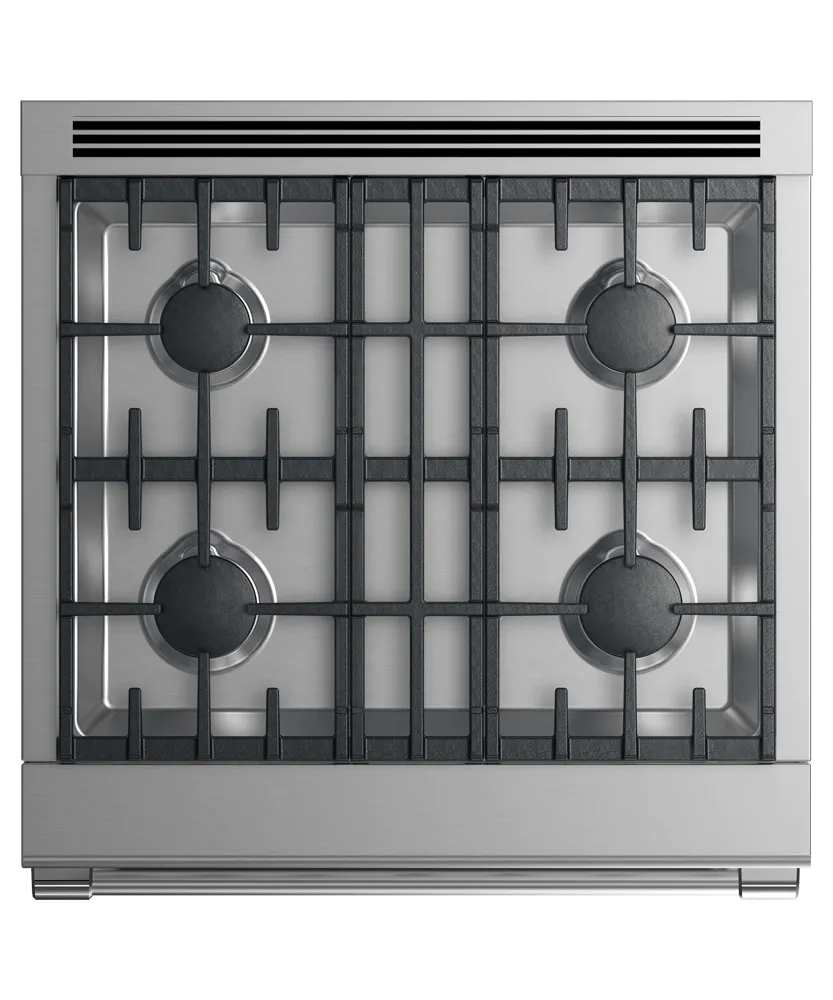 Fisher & Paykel RDV2304NN Dual Fuel Range, 30", 4 Burners
