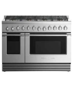 Fisher & Paykel RDV2488NN Dual Fuel Range, 48", 8 Burners Professional Ranges 6 burner professional gas range