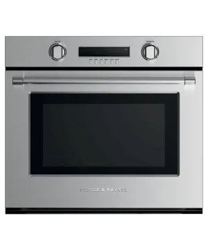 Fisher & Paykel WOSV230N Oven, 30", 10 Function, Self-Cleaning Single Wall Ovens electric wall oven with convection