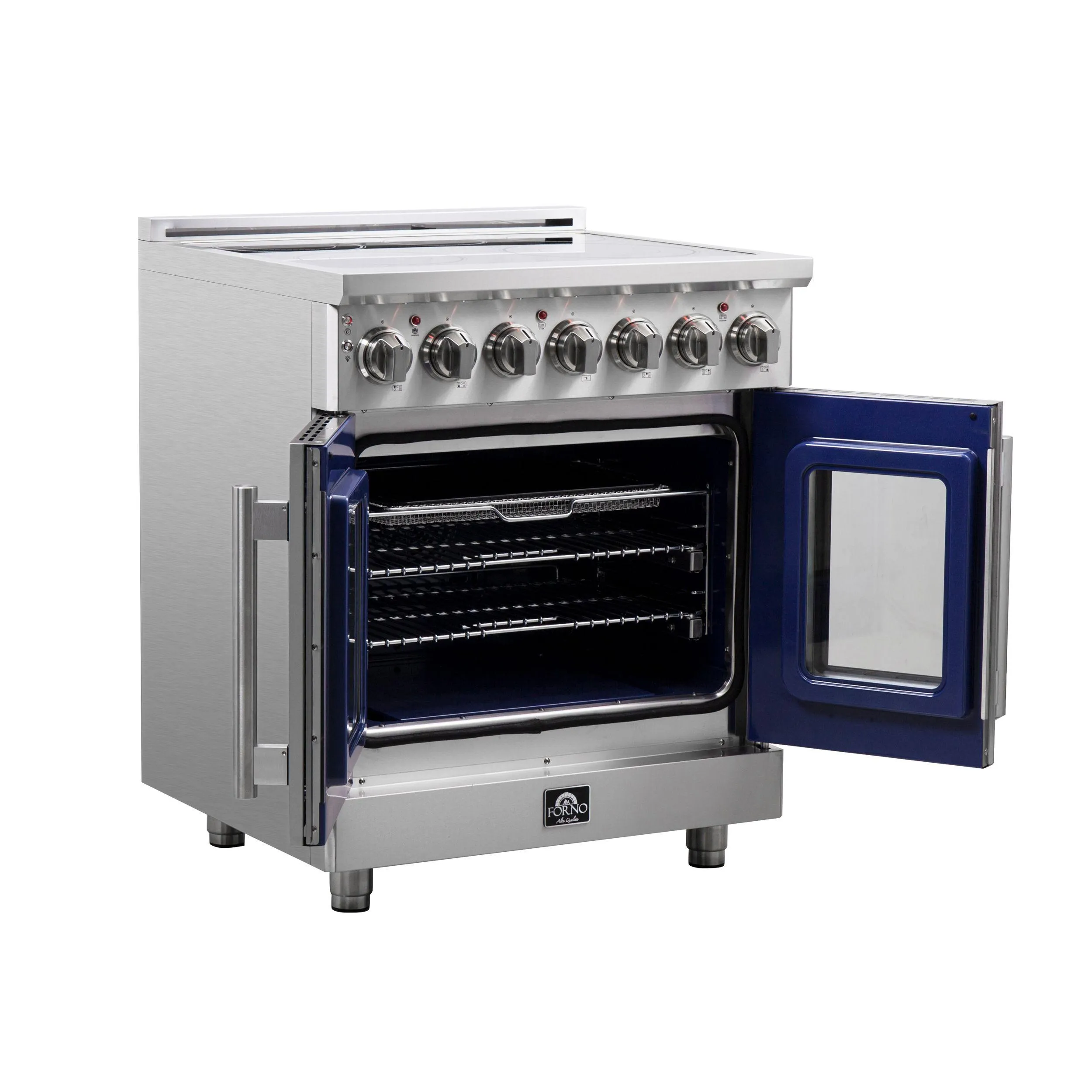 Forno FFSEL695530 Forno Massimo 30" Freestanding French Door Electric Range