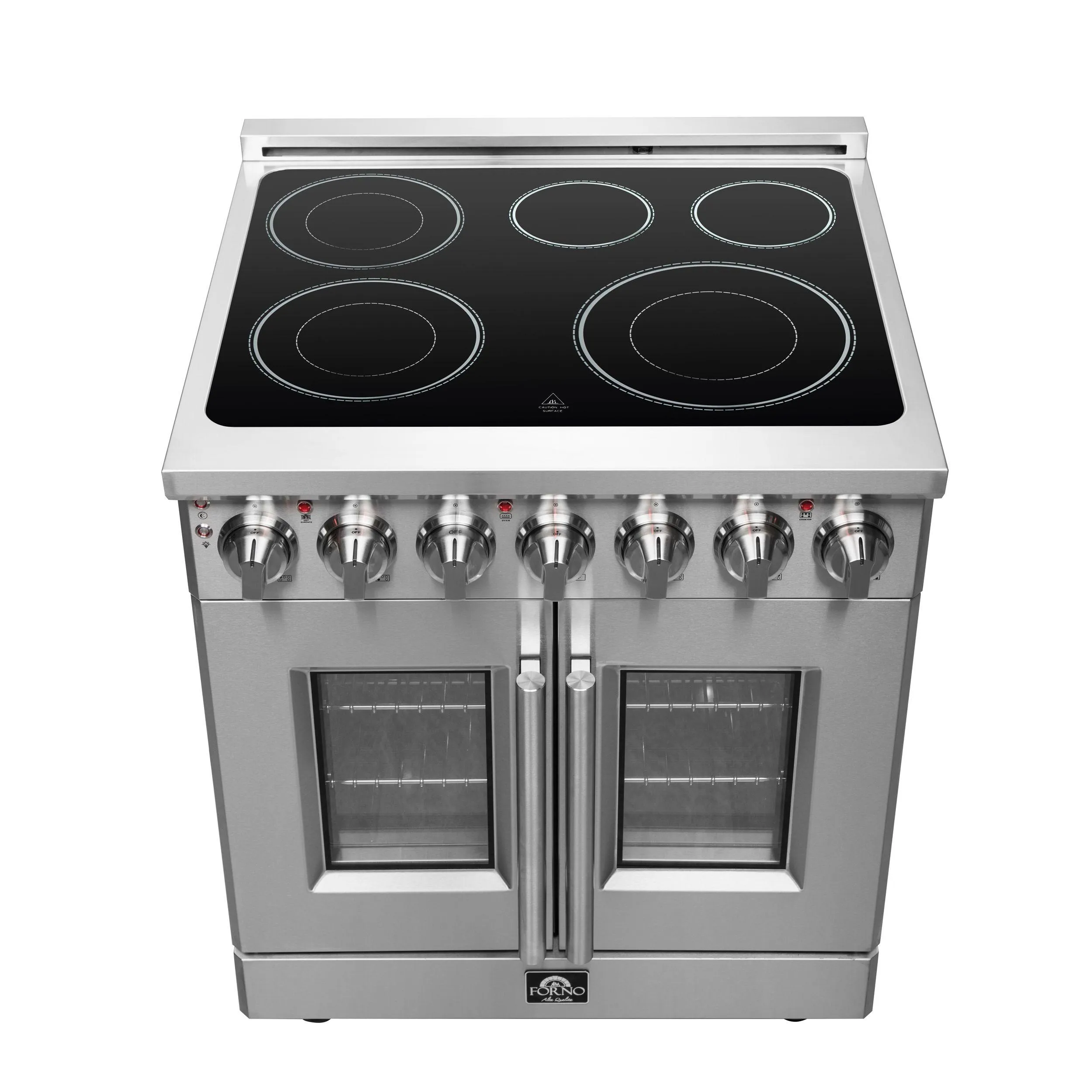 Forno FFSEL695530 Forno Massimo 30" Freestanding French Door Electric Range
