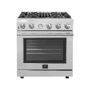 Forno FFSGS622830S Livorno 30" Freestanding Gas Range Professional Ranges 6 burner professional gas range