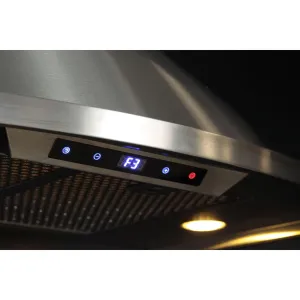 Forno FRHWM501030 Campobasso 30" Wall Mount Range Hood With Hybrid Mesh Filter Professional Hoods 36 inch wall mount hood