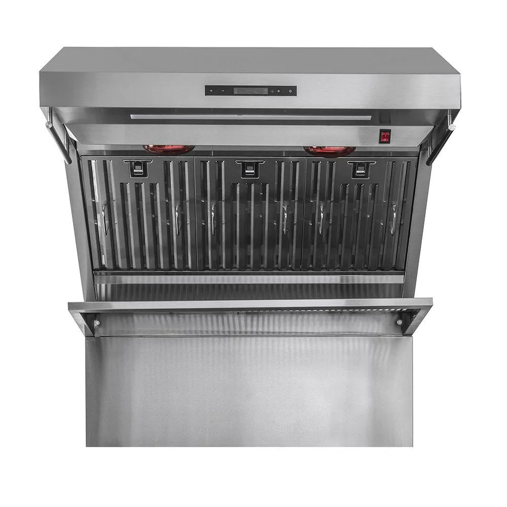 Forno FRHWM502936 Savona - 36" Wall Mount Range Hood Baffle Filter & Back Splash Ventilation Range Hoods high suction kitchen exhaust hood