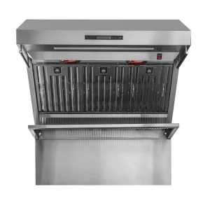 Forno FRHWM502936 Savona - 36" Wall Mount Range Hood Baffle Filter & Back Splash Ventilation Range Hoods high suction kitchen exhaust hood