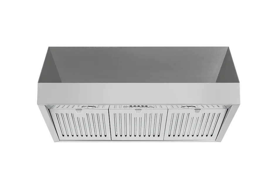 Forzacucina FH3618 36" Professional Wall Hood, 18 Inches Tall Ventilation Range Hoods high suction kitchen exhaust hood