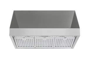 Forzacucina FH3624 36" Professional Wall Hood, 24 Inches Tall Ventilation Range Hoods high suction kitchen exhaust hood
