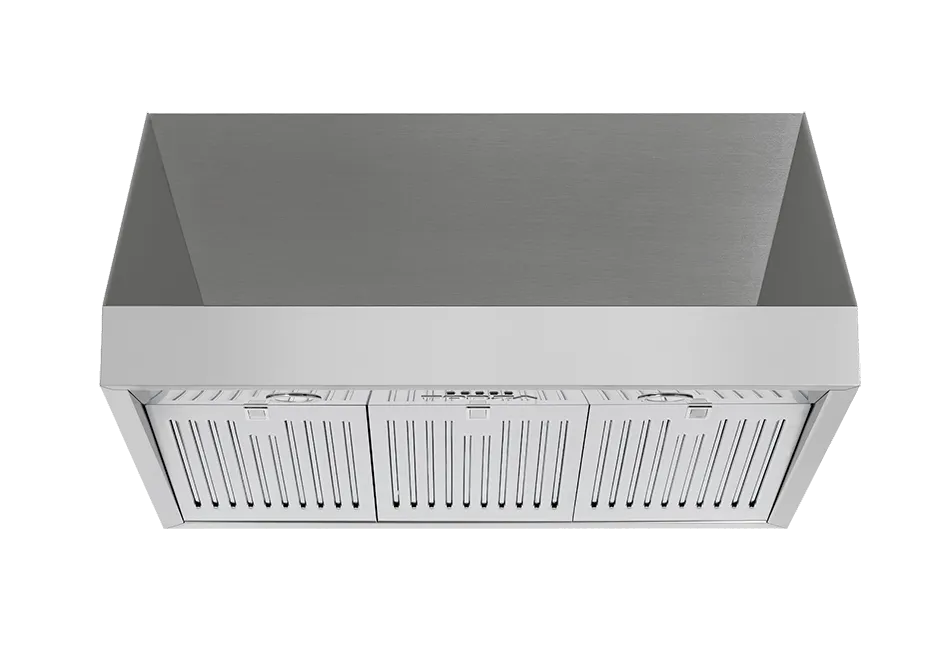 Forzacucina FH3624 36" Professional Wall Hood, 24 Inches Tall Ventilation Range Hoods high suction kitchen exhaust hood
