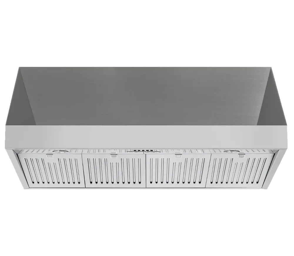 Forzacucina FH4824 48 Inch Professional Wall Mounted Range Hood, 24 Inches Tall Professional Hoods 36 inch wall mount hood