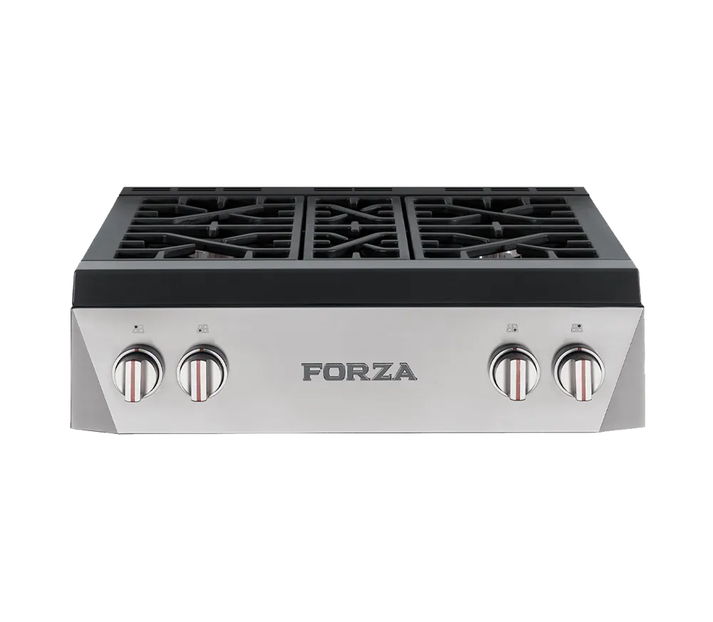 Forzacucina FRT304GN 30 Inch Professional Range Top Cooktops 30 inch cooktop online