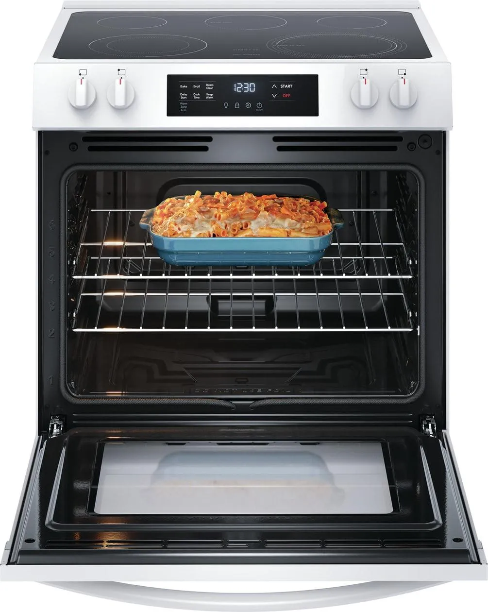 Frigidaire FCFE3062AW Frigidaire 30" Front Control Electric Range