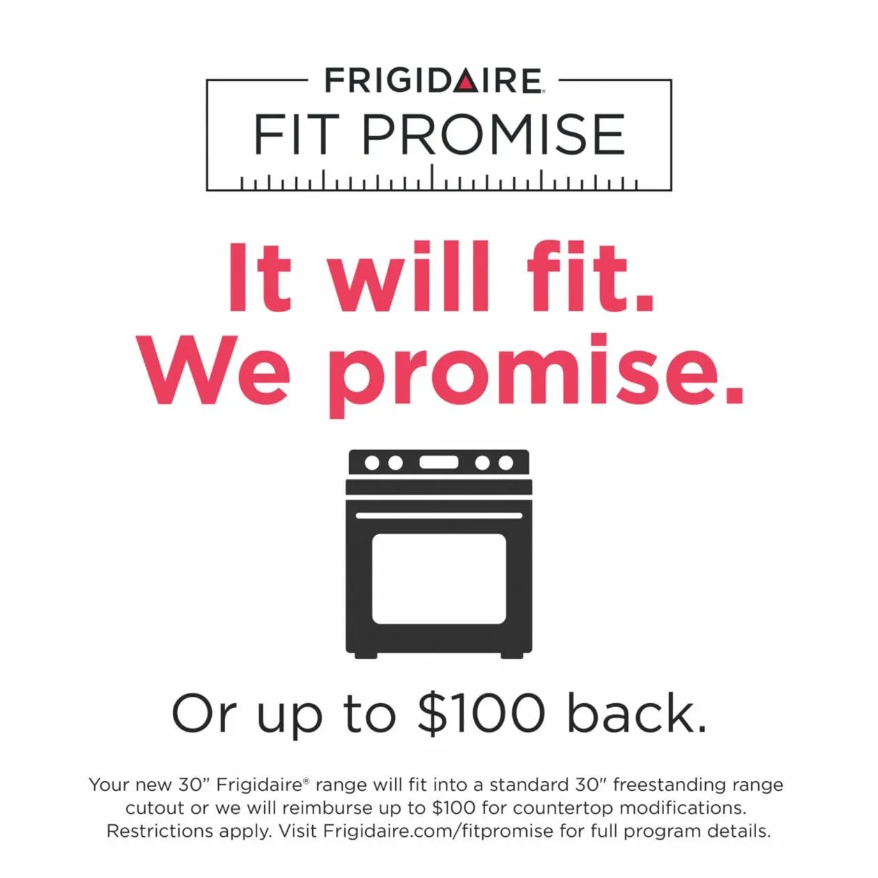 Frigidaire FCFI3082BS 30" Front Control Induction Range With Air Fry