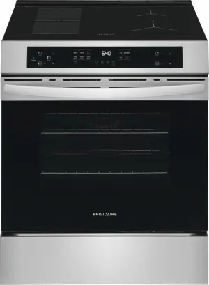 Frigidaire FCFI3082BS 30" Front Control Induction Range With Air Fry Freestanding Ranges freestanding dual fuel range 30 inch