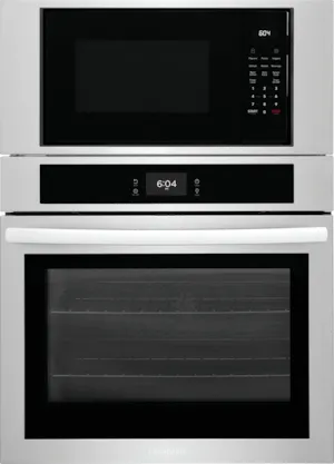 Frigidaire FCWM3027AS Frigidaire 30'' Electric Microwave Combination Oven With Fan Convection Microwave Wall Oven Combos built-in oven microwave combo stainless