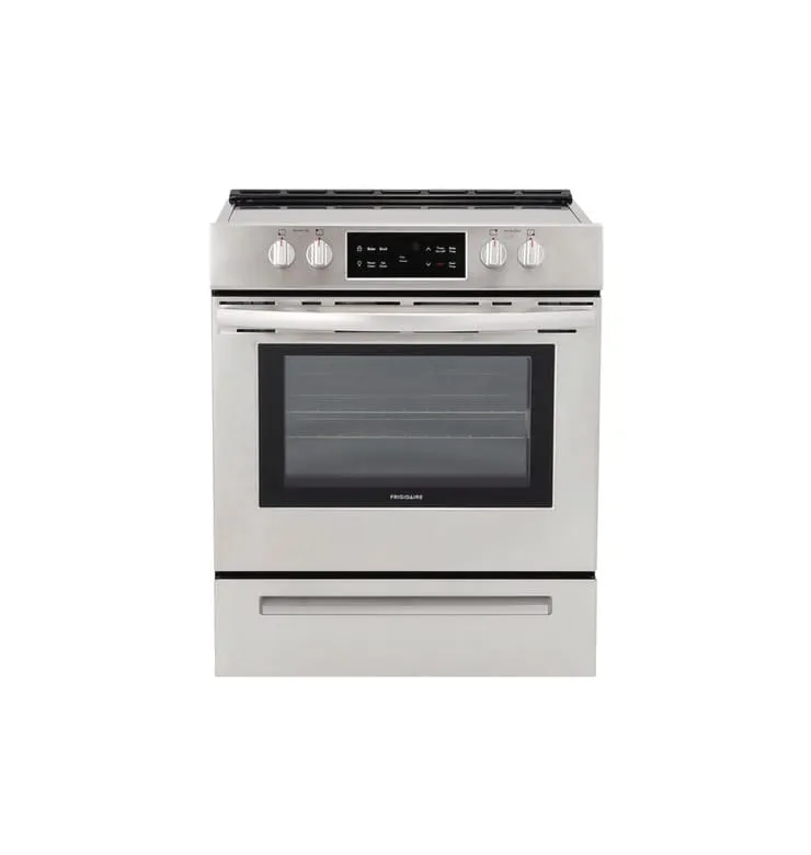 Frigidaire FFEH3051VS Frigidaire 30'' Front Control Electric Range Slide In Ranges front control slide-in stove