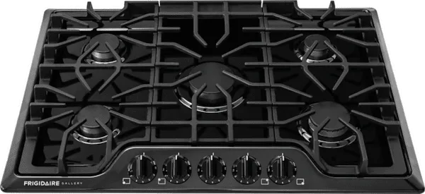 Frigidaire FGGC3047QB Frigidaire Gallery 30'' Gas Cooktop Gas natural gas range with griddle