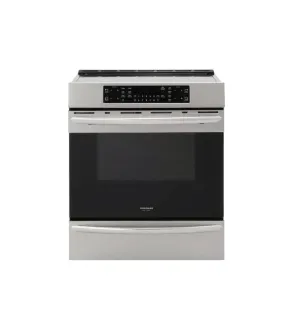 Frigidaire FGIH3047VF Frigidaire Gallery 30'' Front Control Induction Range With Air Fry Slide In Ranges front control slide-in stove