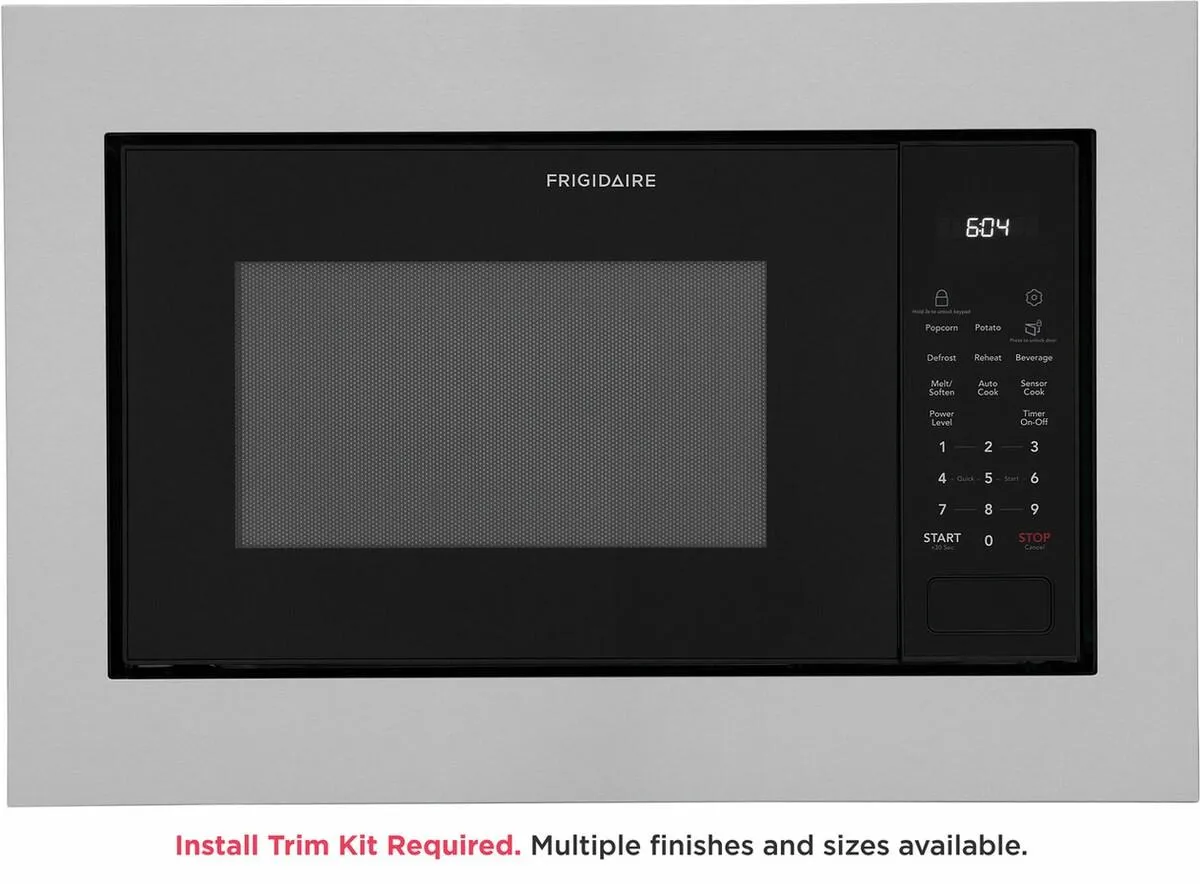 Frigidaire FMBS2227BB Frigidaire 1.6 Cu. Ft. Built-In Microwave Microwave Ovens smart sensor microwave oven