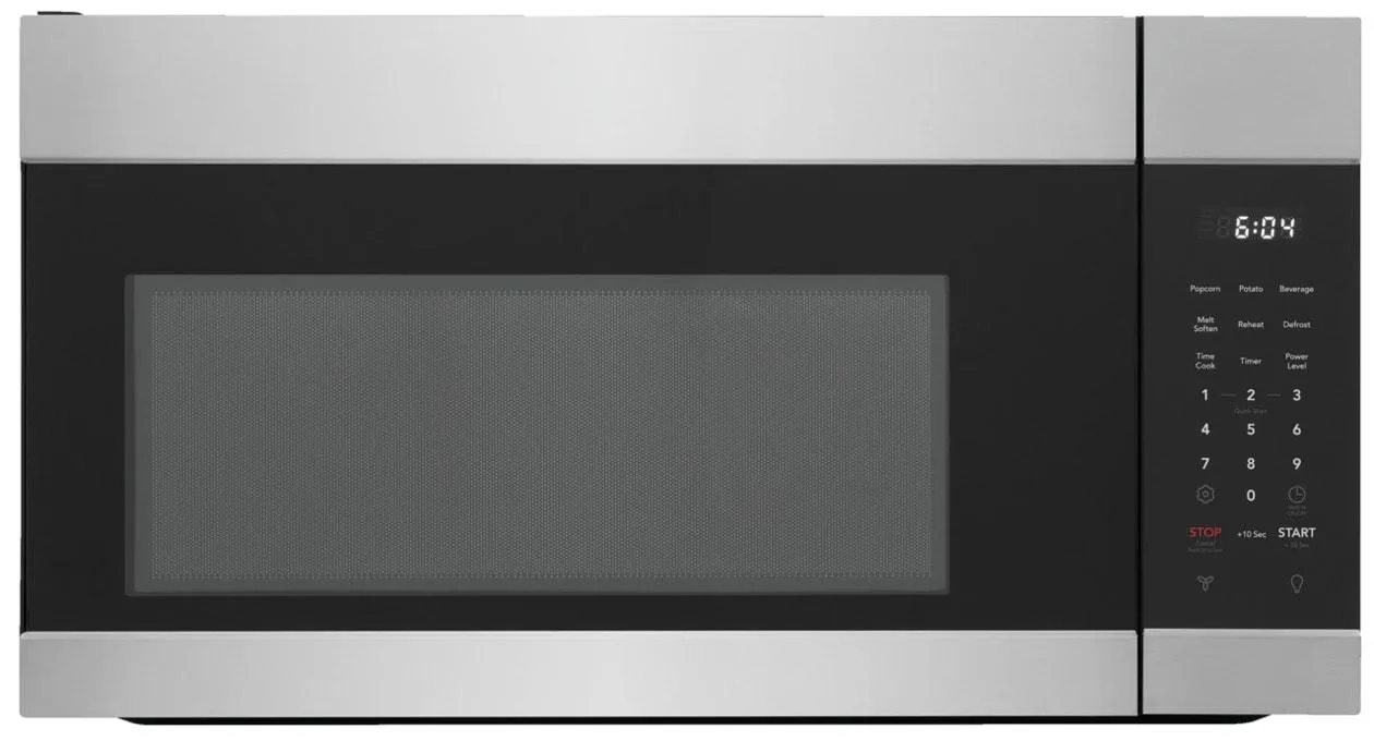 Frigidaire FMOS1746BS Frigidaire 1.7 Cu. Ft. Over-The-Range Microwave Microwave Ovens smart sensor microwave oven