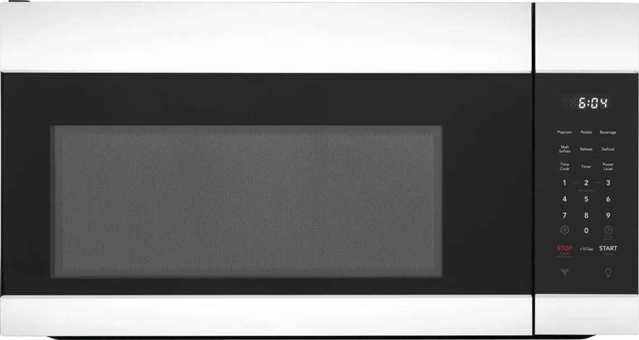 Frigidaire FMOS1746BW 1.7 Cu. Ft. Over-The-Range Microwave Microwave Ovens smart sensor microwave oven