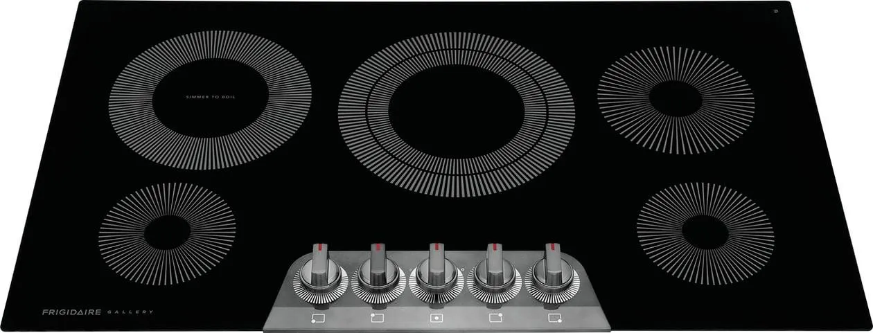 Frigidaire GCCE3670AD Frigidaire Gallery 36" Electric Cooktop Electric slide-in electric cooking range